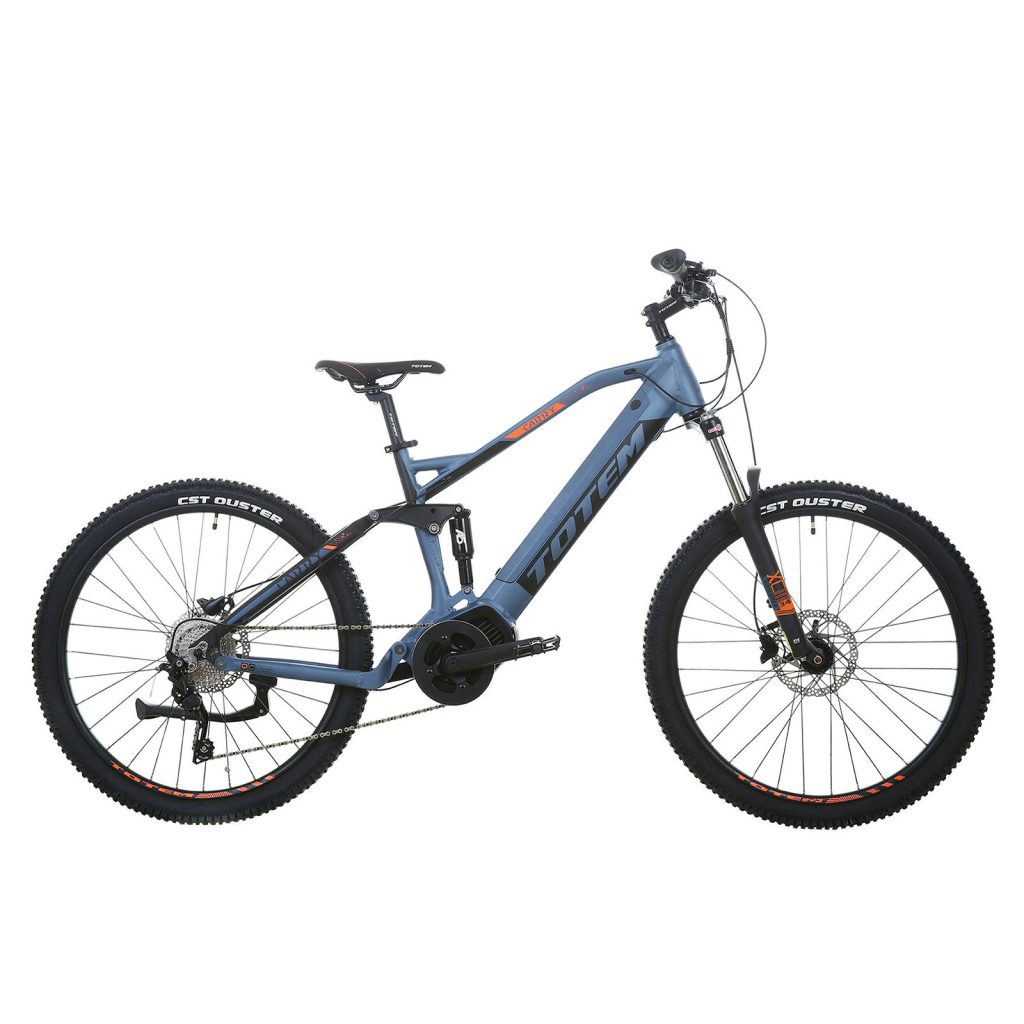 TOTEM Carry Pro 20" x 29" Dual Suspension Boost E-Bike : Blue/Black