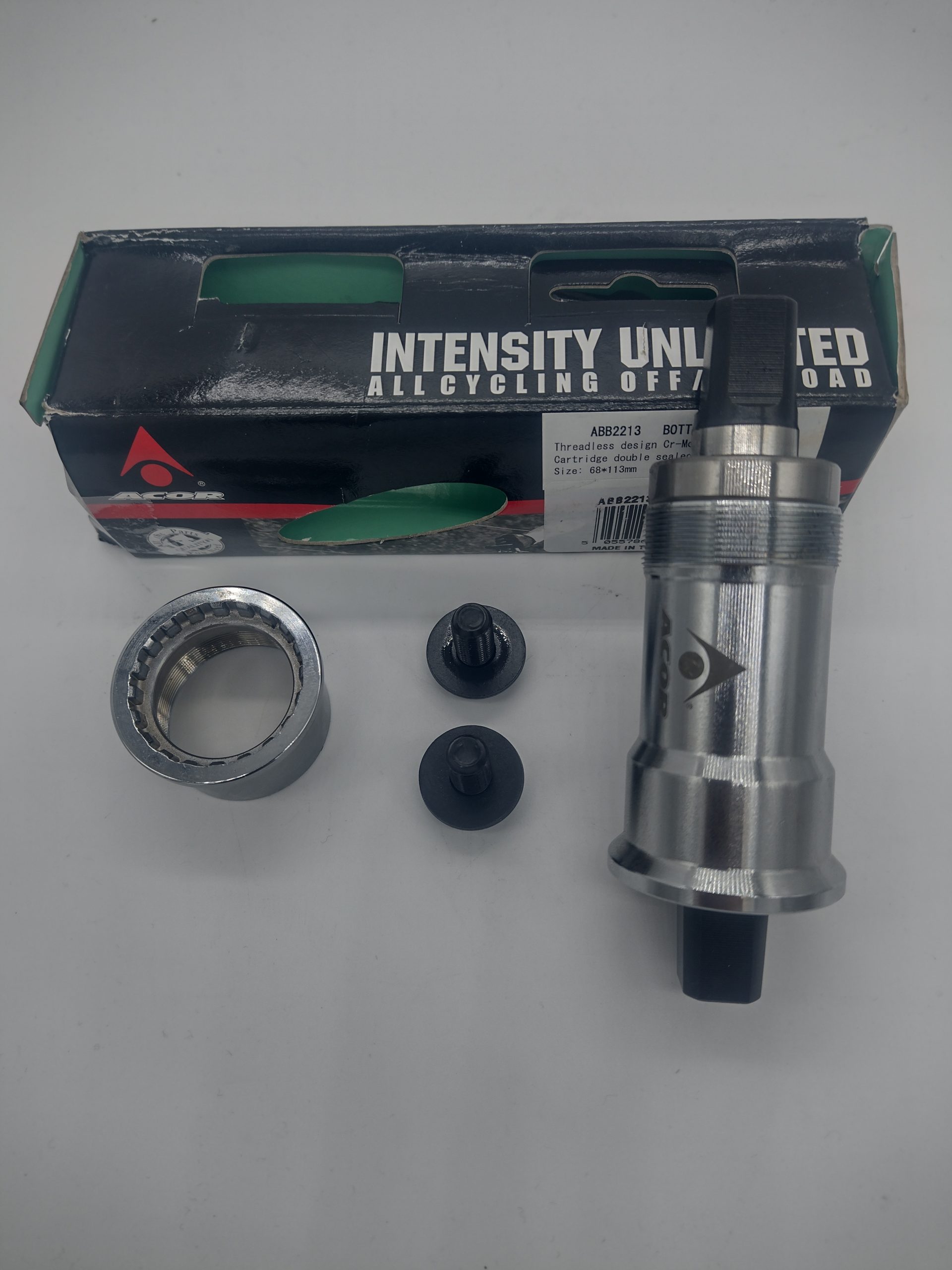 ABB2219 Acor 119mm Threadless Tapered Bottom Bracket