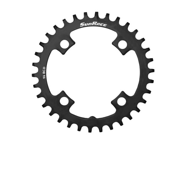 32T 96 BCD Narrow-Wide Steel Chainring Black Sunrace