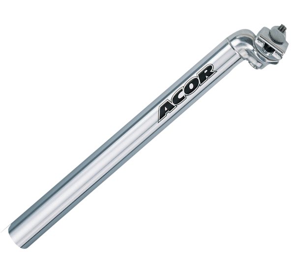 ASP203 Acor 400mm X 30.9mm Silver 1-Bolt Offset Alloy S/Post