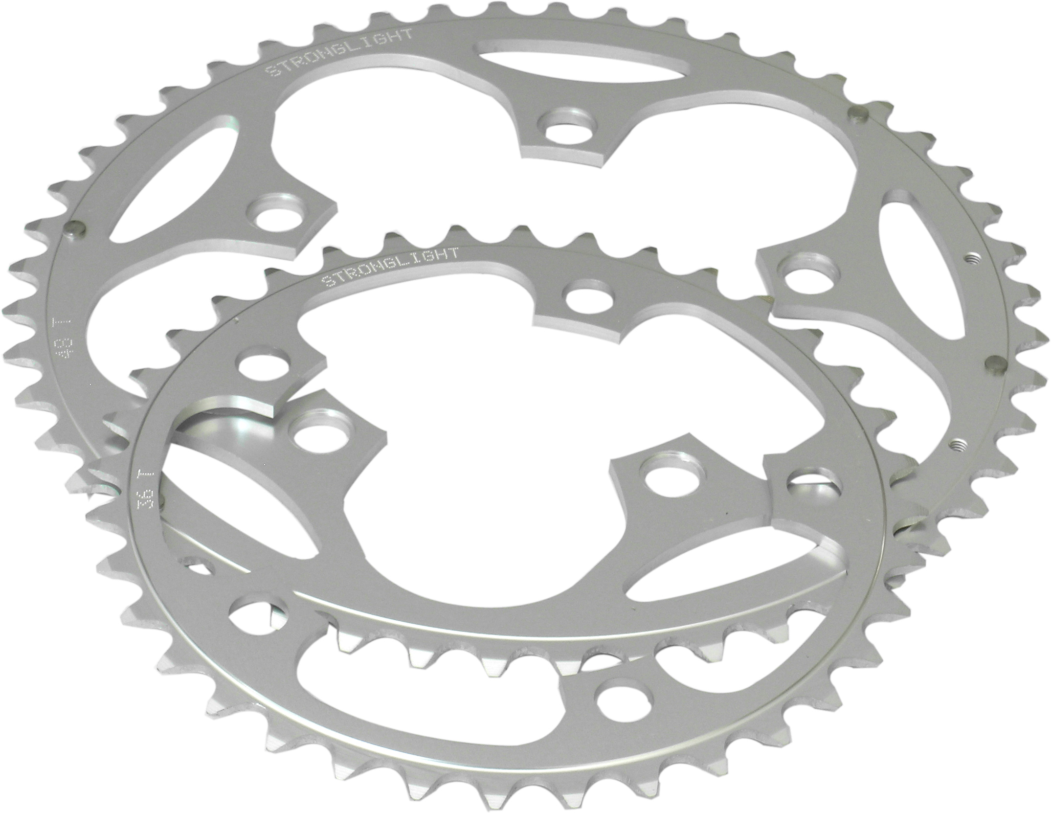 42T 5-Arm 110mm Chainring Silver Stronglight