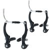 Oxford V-Brake Alloy Front And Rear Set - Black