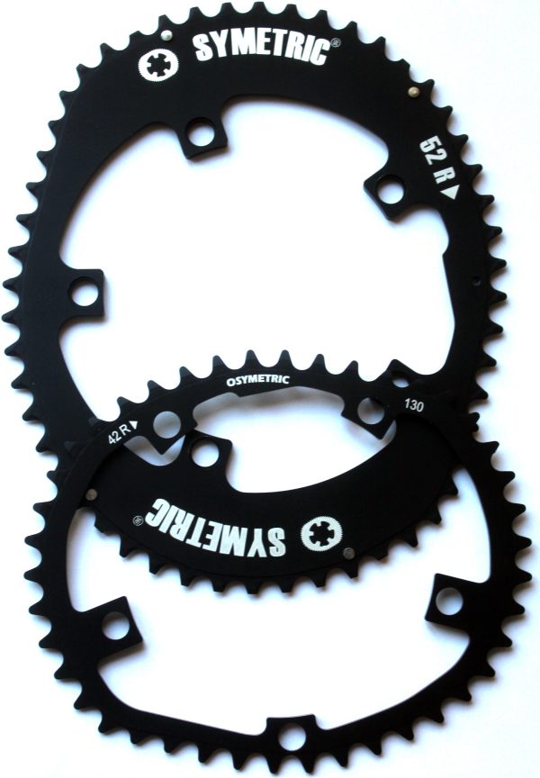 OS110 38/50T Osymetric 5-Arm/110mm Std Chainring Kit