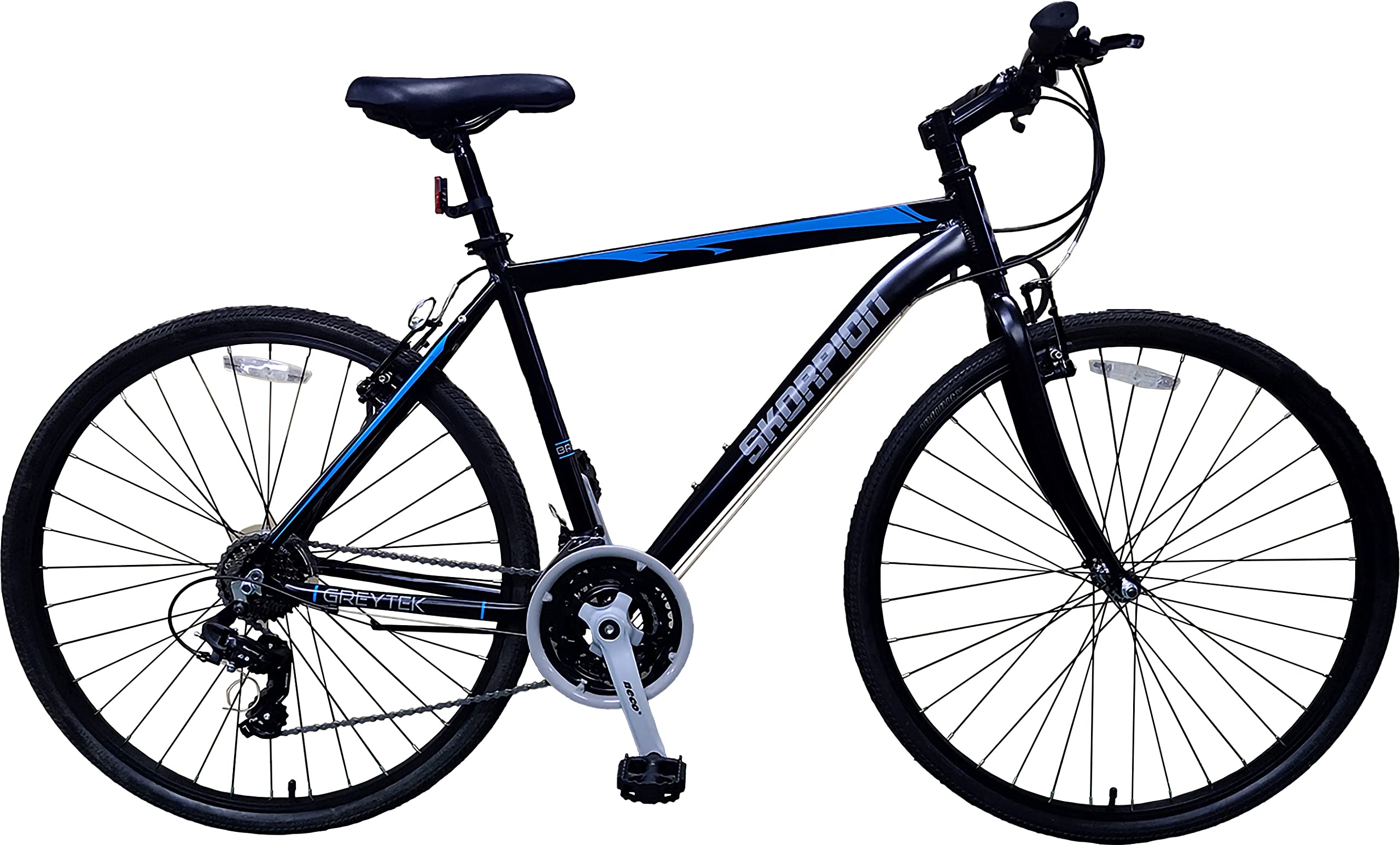 Skorpion 700c x 51cm/20" Large Gents Hybrid Bicycle Black