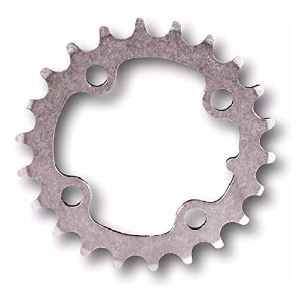 24T 4-Arm 64mm Chainring Silver Stronglight