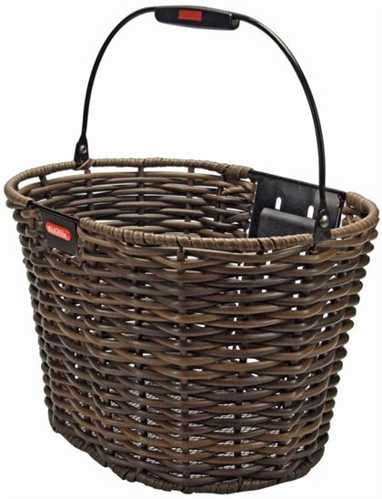 KF893B Rixen & Kaul Brown Structura Oval Front Basket